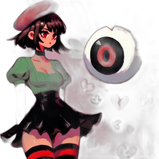 hat, dress, weapon, robot transparent PNG cut-out