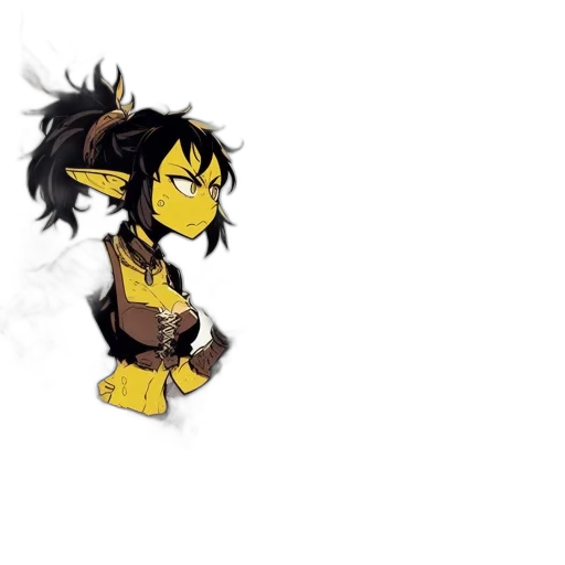 mask, staff, dragon, fantasy art transparent PNG cut-out