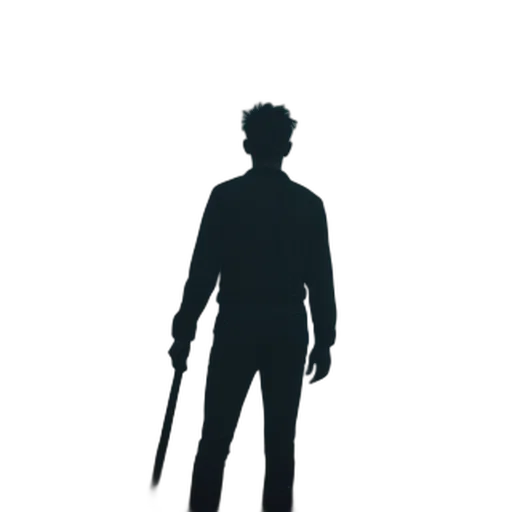 staff, weapon, sword, jacket transparent PNG cut-out