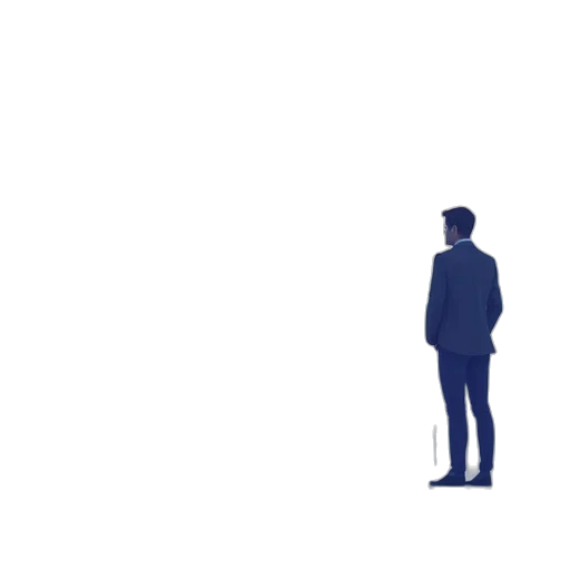 staff, robot, umbrella, jacket transparent PNG cut-out