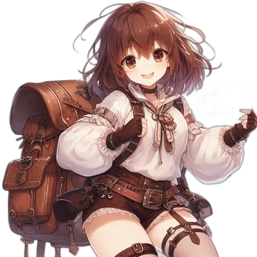 weapon, staff, jacket, sword transparent PNG cut-out