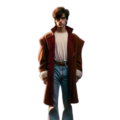 jacket, concept art, 3d render, photorealistic transparent PNG cut-out