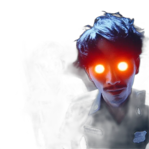 mask, face, creature, staff transparent PNG cut-out