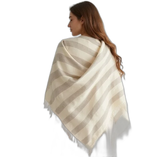 earth tones, ivory, striped, cotton transparent PNG cut-out