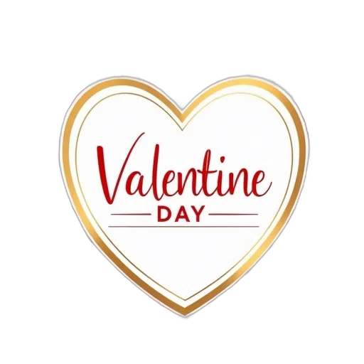 valentine, day, poster, design transparent PNG cut-out