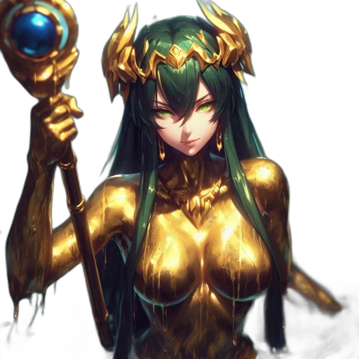 crown, staff, weapon, jewelry transparent PNG cut-out