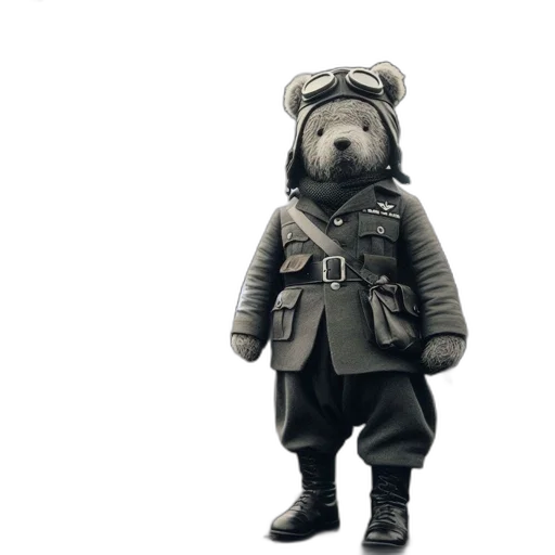 concept art, 3d render, stuffed, toy transparent PNG cut-out