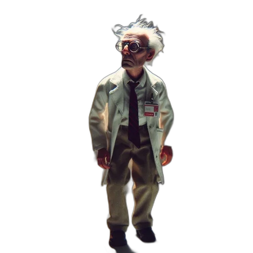 staff, jacket, creature, mask transparent PNG cut-out