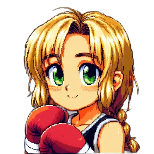 pixel art, anime, cartoon, photorealistic transparent PNG cut-out