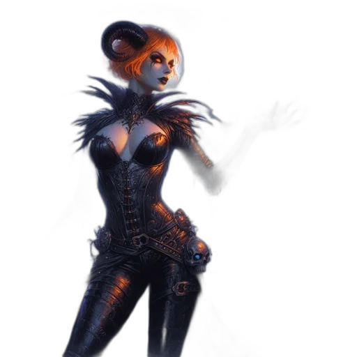 mask, staff, creature, concept art transparent PNG cut-out