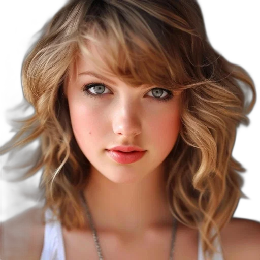 hair, face, hat, jewelry transparent PNG cut-out