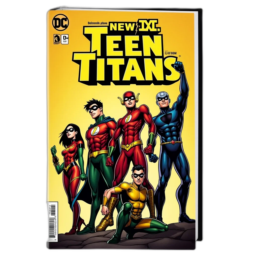 comic book art, concept art, cover, new transparent PNG cut-out