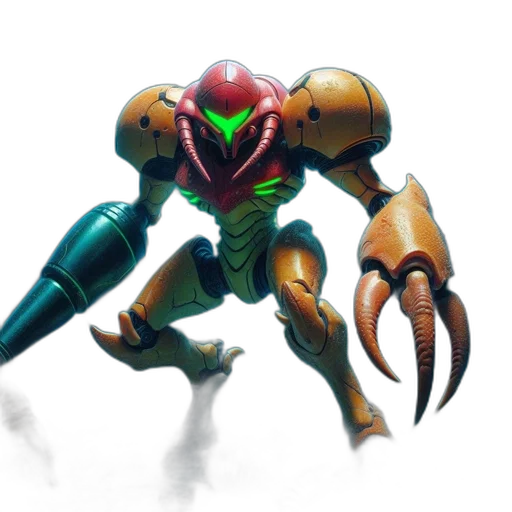 robot, weapon, creature, concept art transparent PNG cut-out