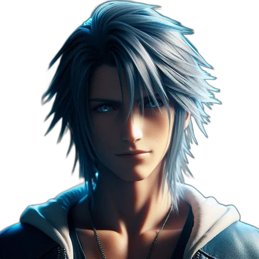 face, hair, photorealistic, fantasy art transparent PNG cut-out