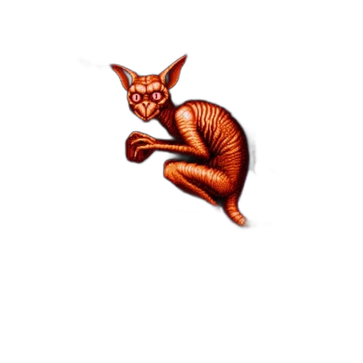 dragon, staff, animal, creature transparent PNG cut-out