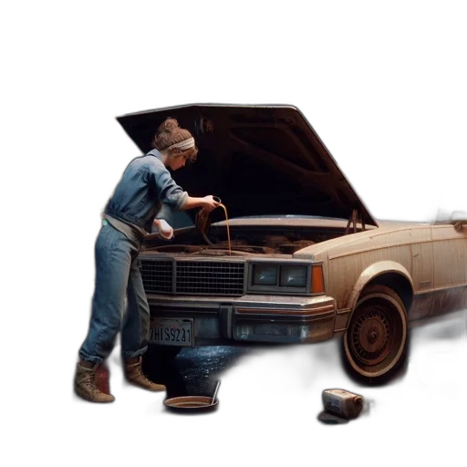 car, weapon, furniture, robot transparent PNG cut-out