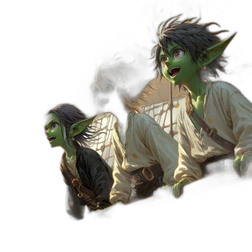 concept art, fantasy art, pixel art, comic book art transparent PNG cut-out