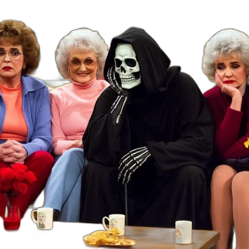 four, individuals, including, one transparent PNG cut-out