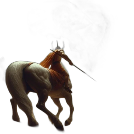 animal, staff, dragon, creature transparent PNG cut-out