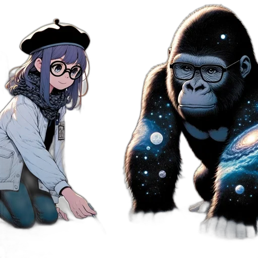concept art, comic book art, cartoon, 3d render transparent PNG cut-out