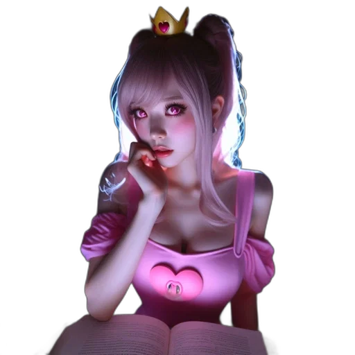 dress, staff, face, robot transparent PNG cut-out