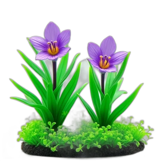 flower, crown, photorealistic, 3d render transparent PNG cut-out