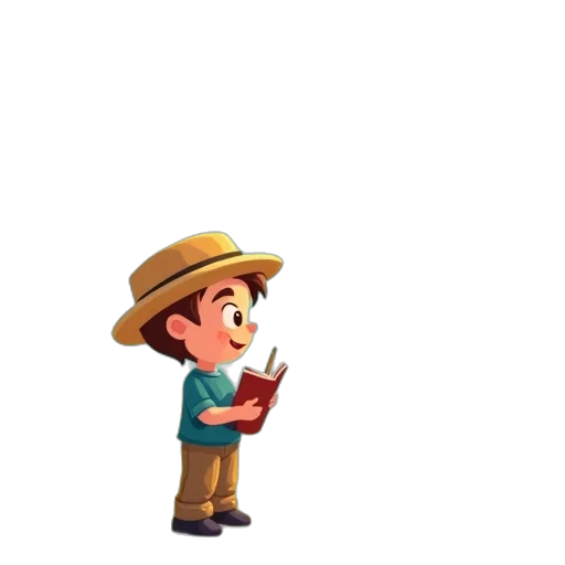 hat, staff, bottle, food transparent PNG cut-out