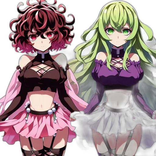 anime, concept art, pixel art, fantasy art transparent PNG cut-out