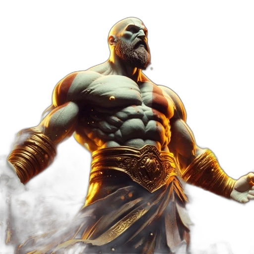 concept art, fantasy art, 3d render, comic book art transparent PNG cut-out