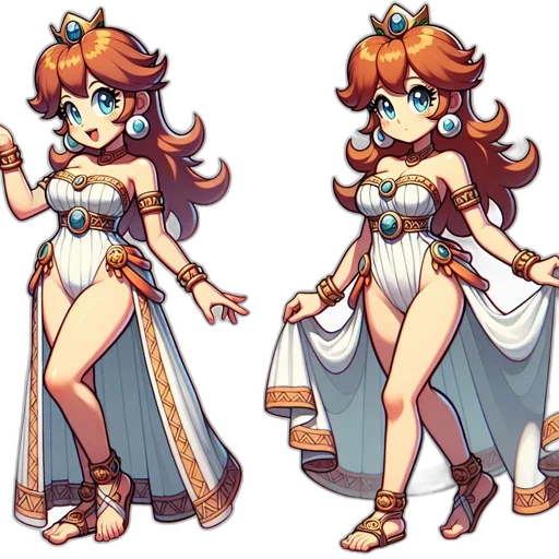 dress, pixel art, concept art, fantasy art transparent PNG cut-out