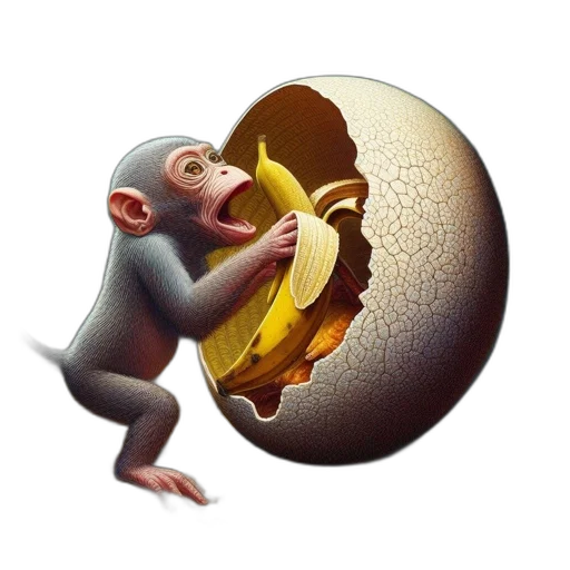 creature, concept art, fantasy art, cartoon transparent PNG cut-out