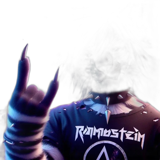 jacket, mask, weapon, cyberpunk transparent PNG cut-out
