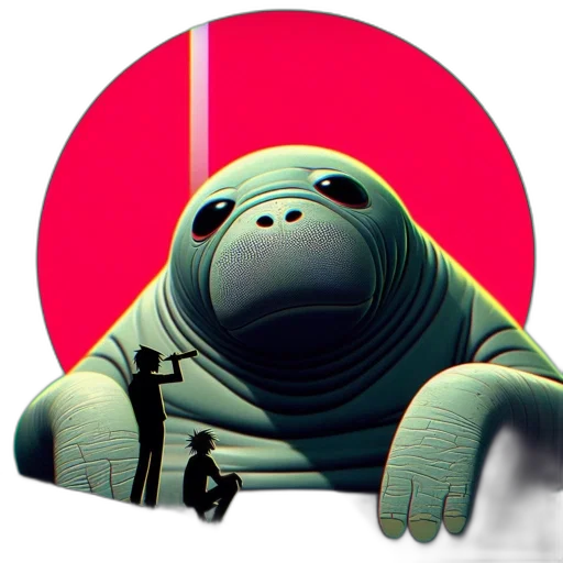 staff, creature, robot, animal transparent PNG cut-out