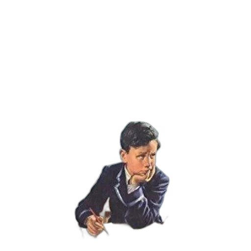 staff, jacket, umbrella, face transparent PNG cut-out