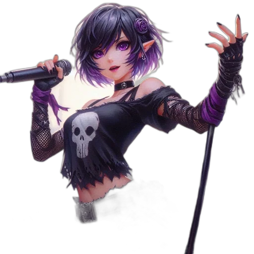 staff, weapon, jacket, fantasy art transparent PNG cut-out