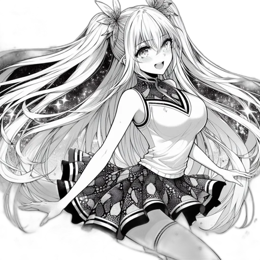dress, staff, dragon, weapon transparent PNG cut-out