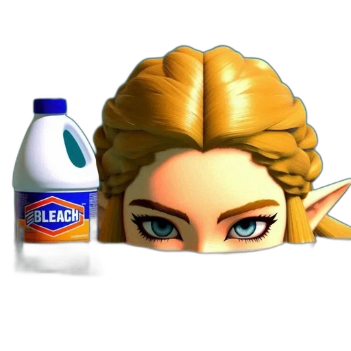 bottle, hair, weapon, food transparent PNG cut-out