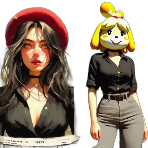 hat, mask, jacket, concept art transparent PNG cut-out