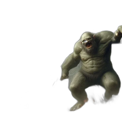 creature, animal, concept art, 3d render transparent PNG cut-out