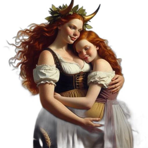 fantasy art, photorealistic, concept art, oil painting transparent PNG cut-out