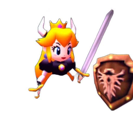 weapon, sword, staff, crown transparent PNG cut-out