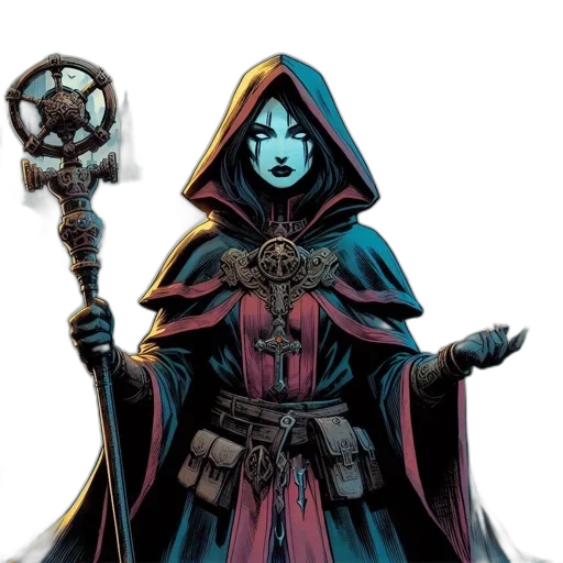 staff, mask, concept art, fantasy art transparent PNG cut-out