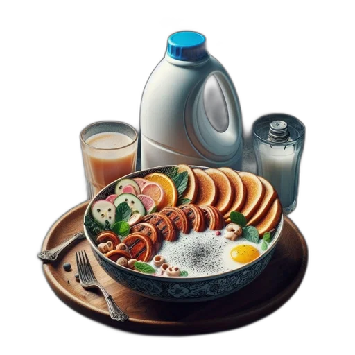 food, robot, photorealistic, concept art transparent PNG cut-out