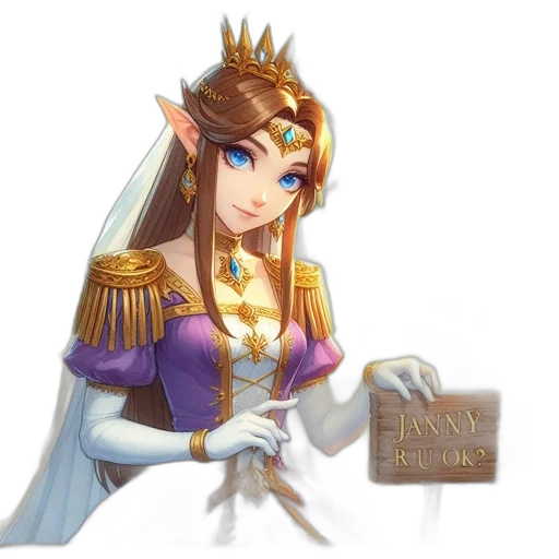 crown, jewelry, weapon, staff transparent PNG cut-out