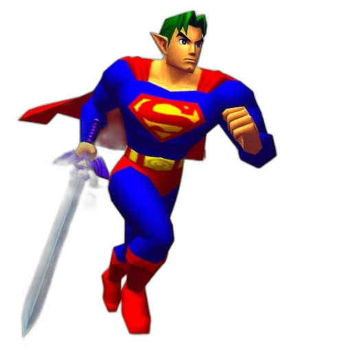 weapon, staff, sword, 3d render transparent PNG cut-out