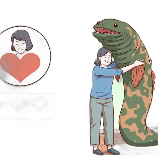 creature, concept art, illustration, depicts transparent PNG cut-out