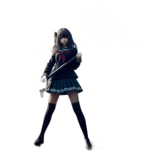 weapon, dress, sword, staff transparent PNG cut-out