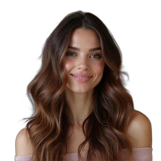 hair, face, dress, crown transparent PNG cut-out
