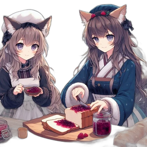 food, staff, animal, hat transparent PNG cut-out