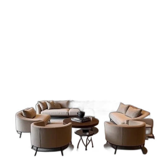 furniture, 3d render, concept art, photorealistic transparent PNG cut-out